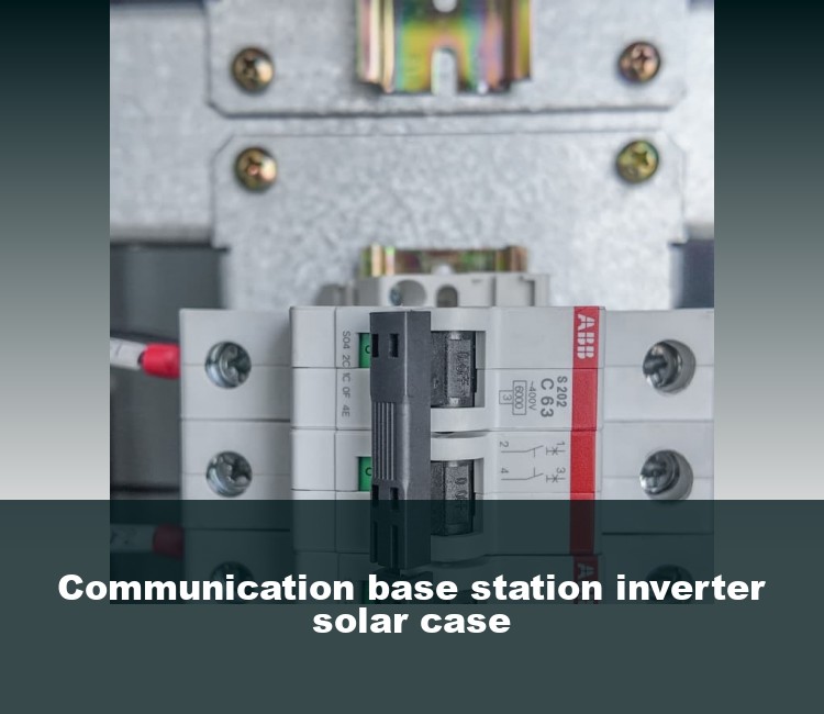 Communication base station inverter solar case