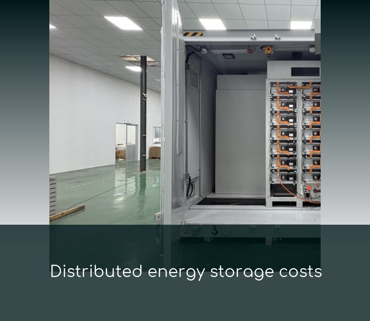 Distributed energy storage costs