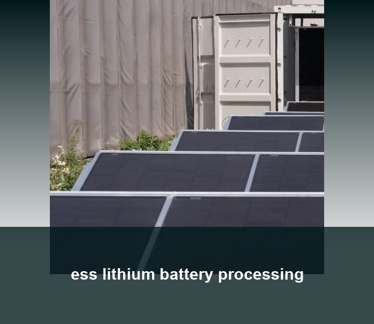 ess lithium battery processing