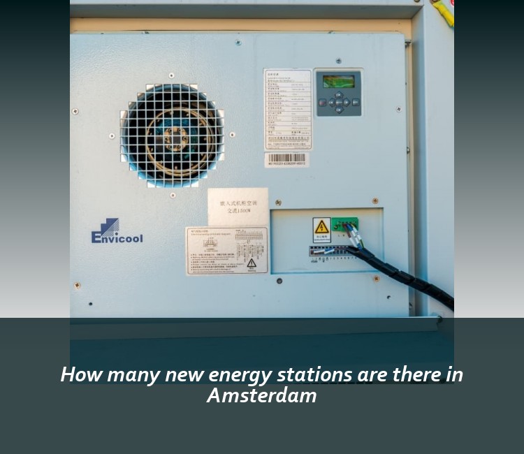 How many new energy stations are there in Amsterdam