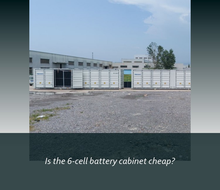 Is the 6-cell battery cabinet cheap?