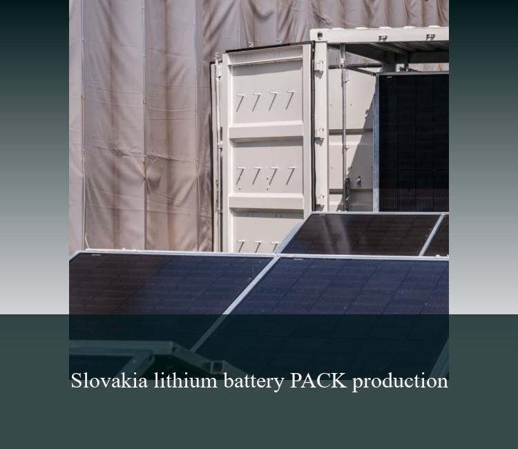 Slovakia lithium battery PACK production