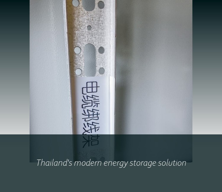 Thailand's modern energy storage solution