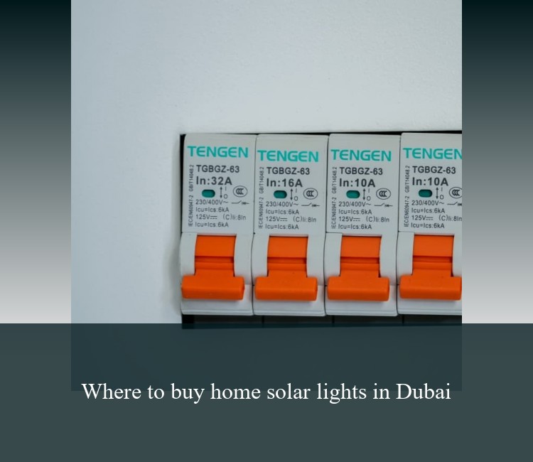 Where to buy home solar lights in Dubai