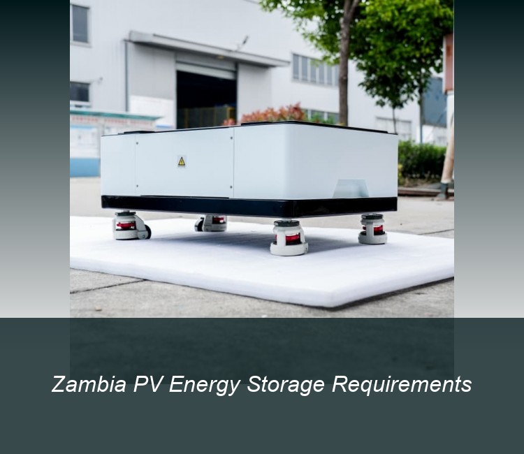 Zambia PV Energy Storage Requirements