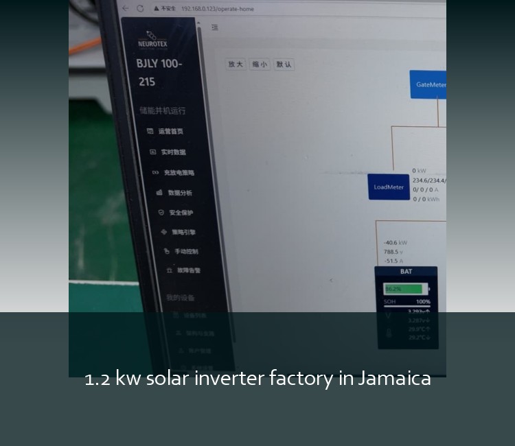 1.2 kw solar inverter factory in Jamaica