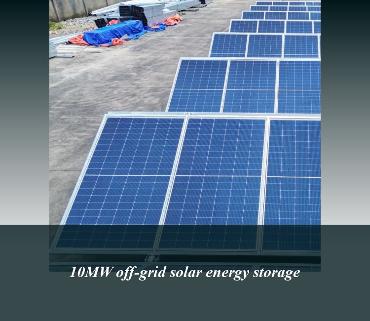 10MW off-grid solar energy storage