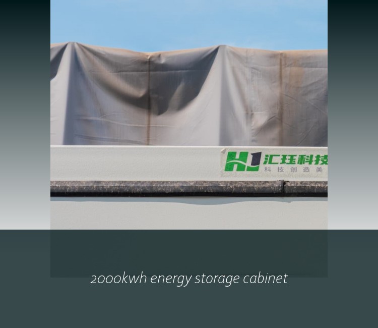 2000kwh energy storage cabinet