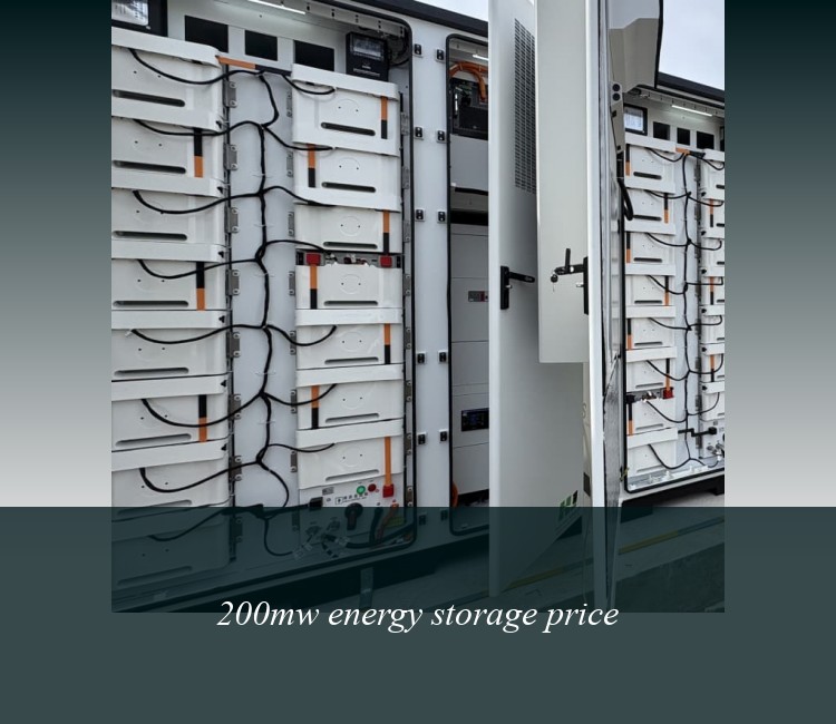 200mw energy storage price