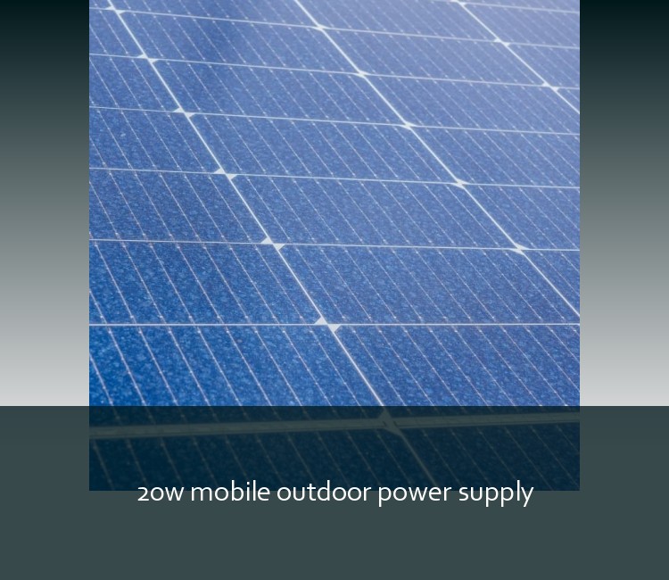 20w mobile outdoor power supply
