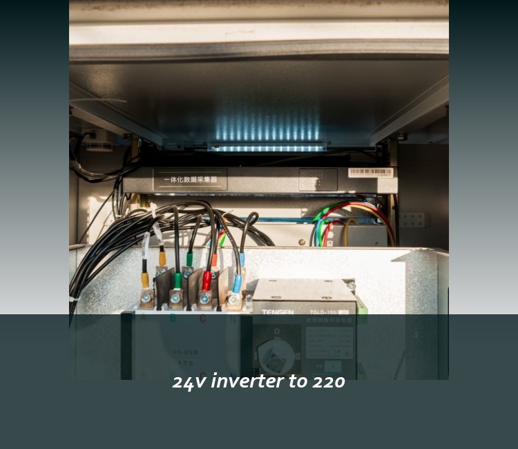 24v inverter to 220