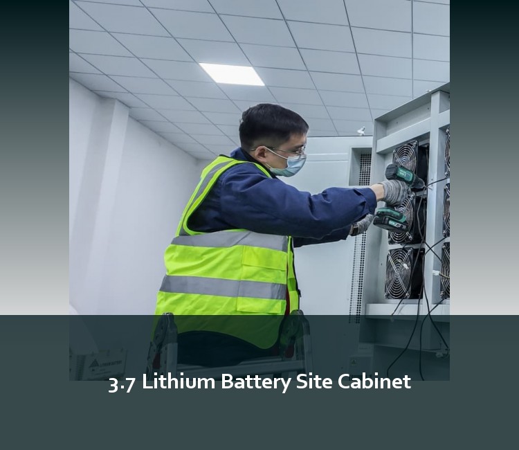 3.7 Lithium Battery Site Cabinet