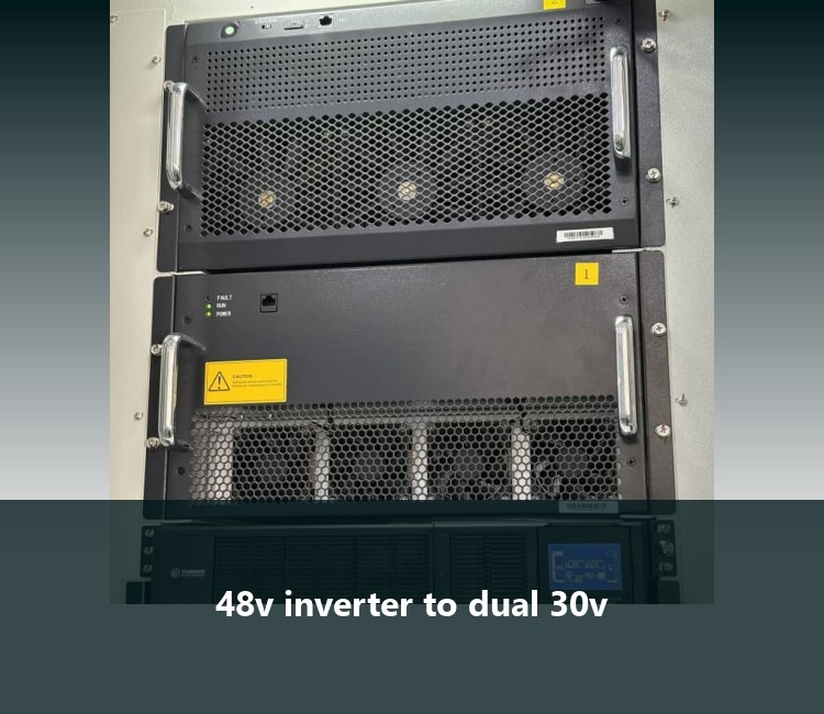 48v inverter to dual 30v