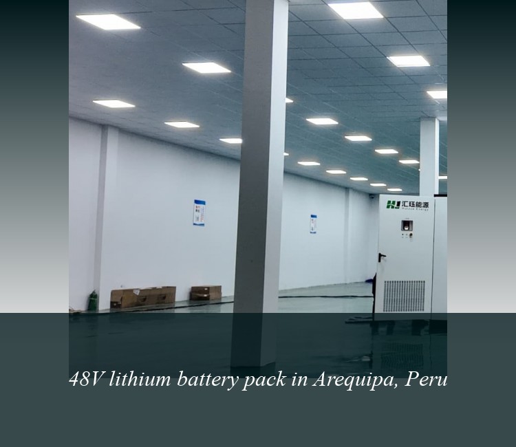 48V lithium battery pack in Arequipa, Peru