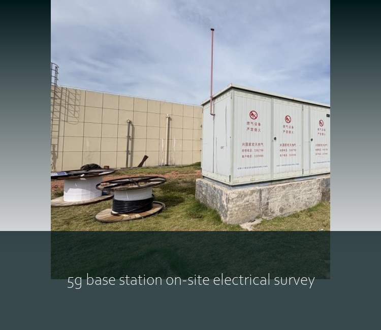 5g base station on-site electrical survey