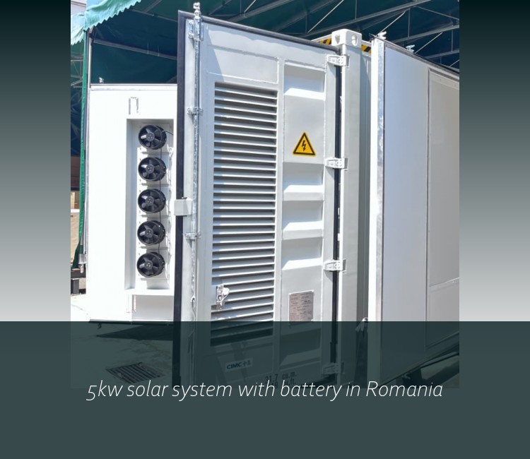 5kw solar system with battery in Romania