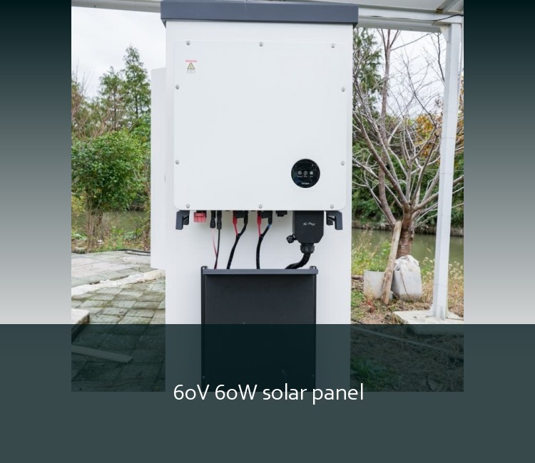 60V 60W solar panel