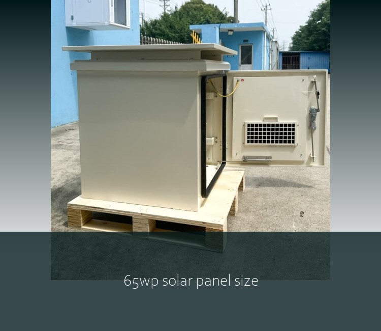 65wp solar panel size