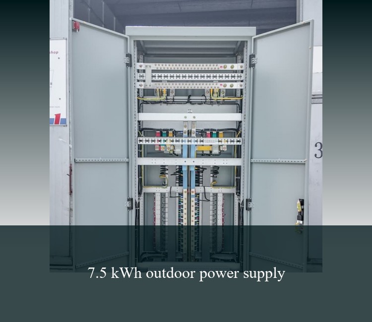 7.5 kWh outdoor power supply