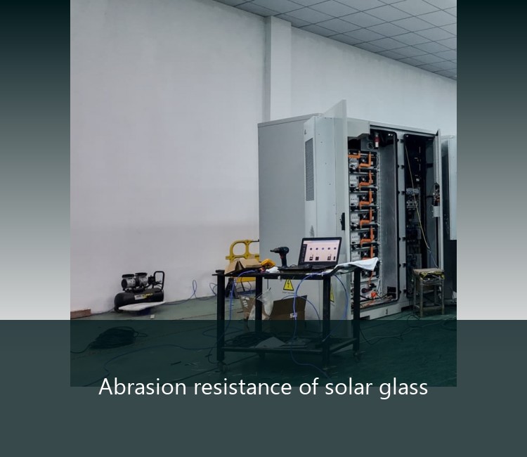 Abrasion resistance of solar glass