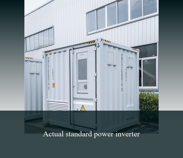 Actual standard power inverter