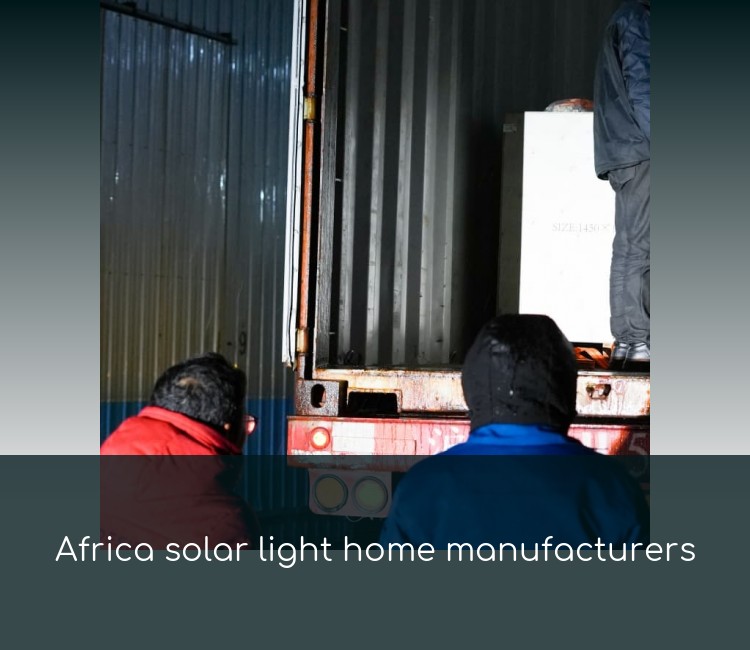Africa solar light home manufacturers