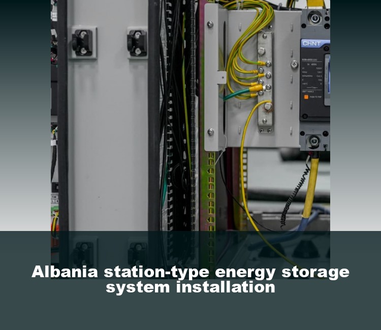 Albania station-type energy storage system installation