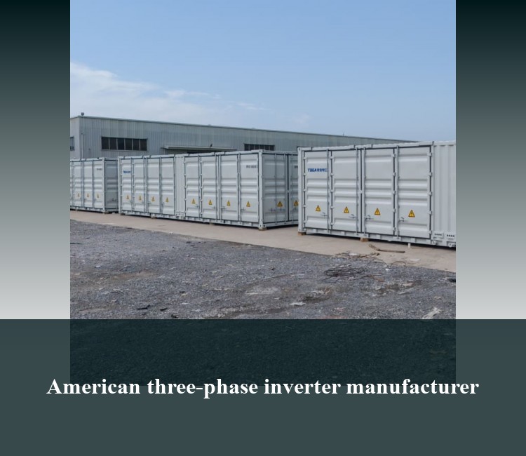 American three-phase inverter manufacturer