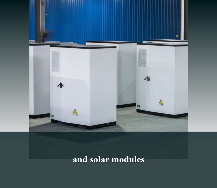 and solar modules