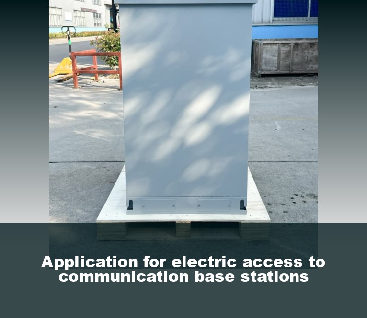 Application for electric access to communication base stations