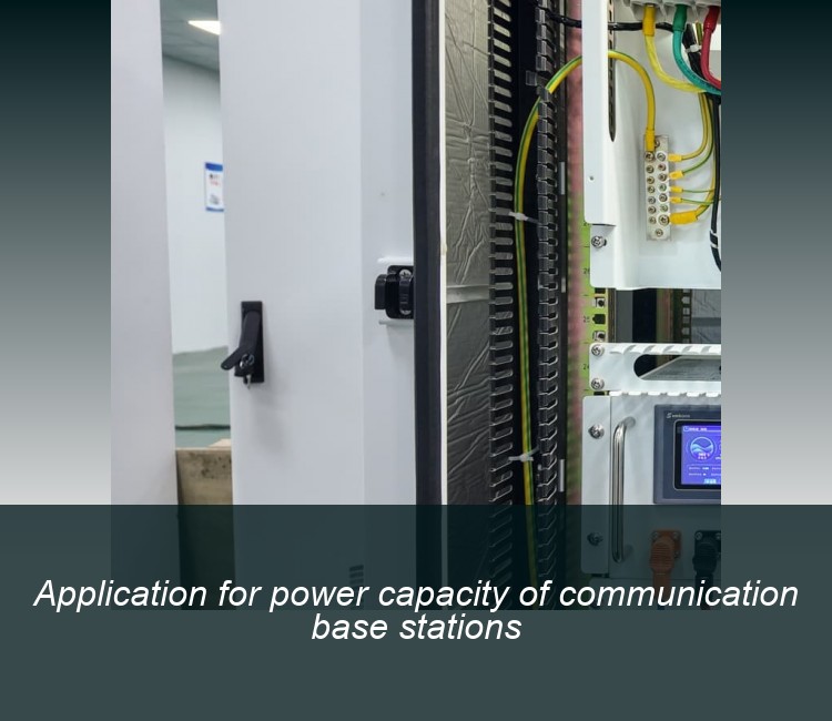 Application for power capacity of communication base stations