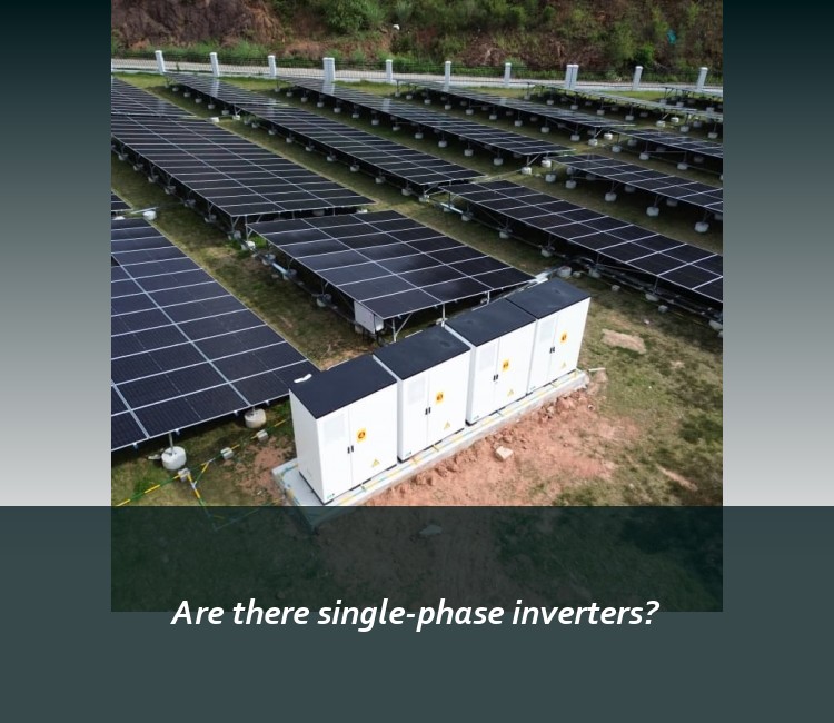 Are there single-phase inverters?