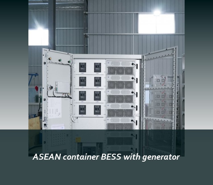 ASEAN container BESS with generator
