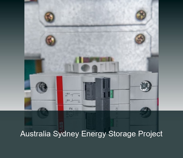 Australia Sydney Energy Storage Project