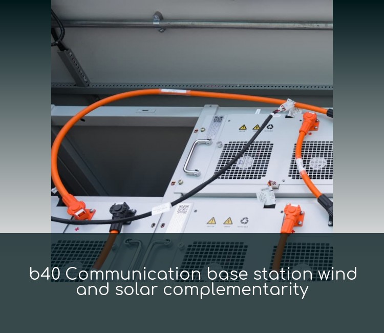b40 Communication base station wind and solar complementarity