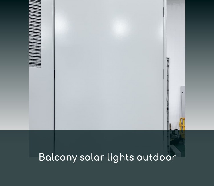 Balcony solar lights outdoor