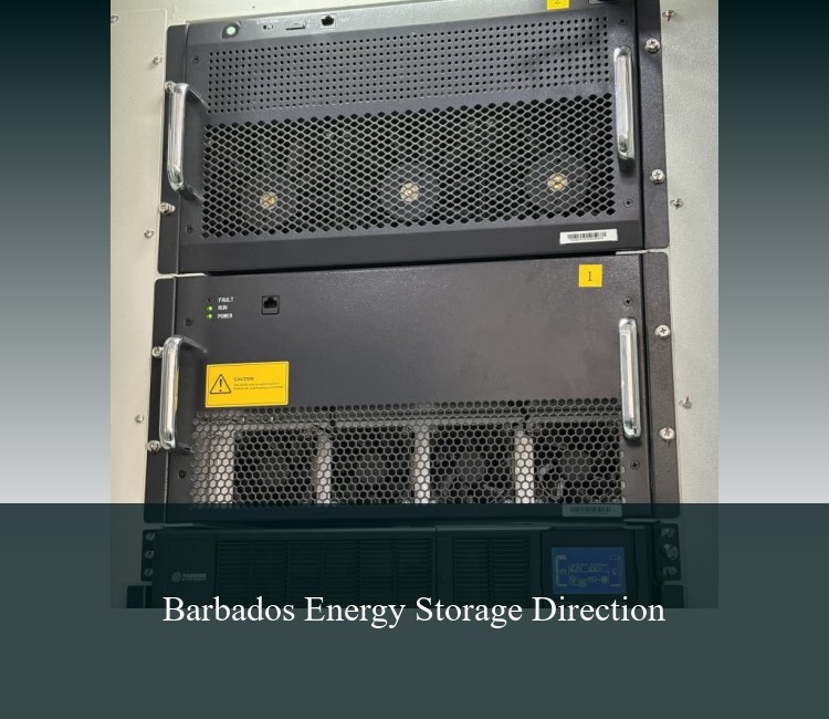 Barbados Energy Storage Direction