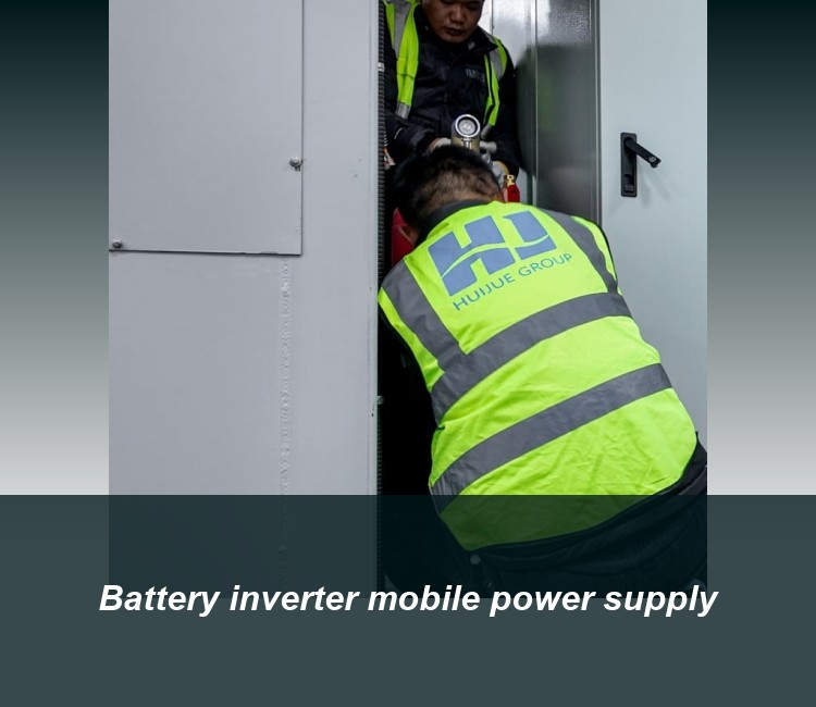 Battery inverter mobile power supply