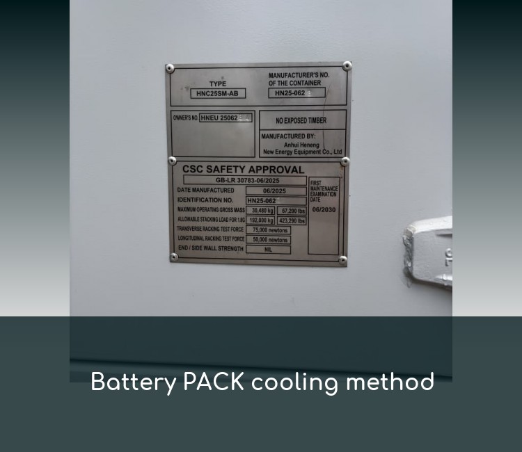 Battery PACK cooling method