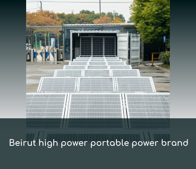 Beirut high power portable power brand