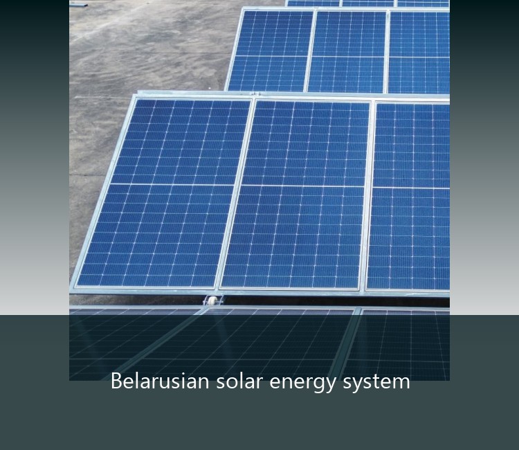 Belarusian solar energy system