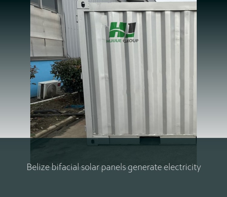 Belize bifacial solar panels generate electricity