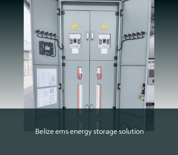 Belize ems energy storage solution
