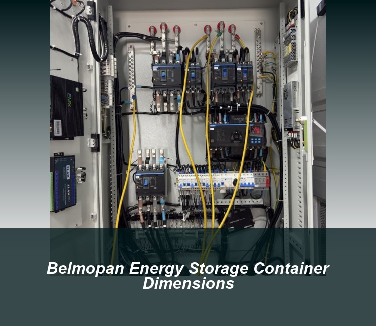 Belmopan Energy Storage Container Dimensions
