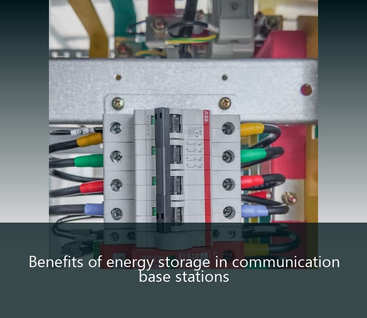 Benefits of energy storage in communication base stations