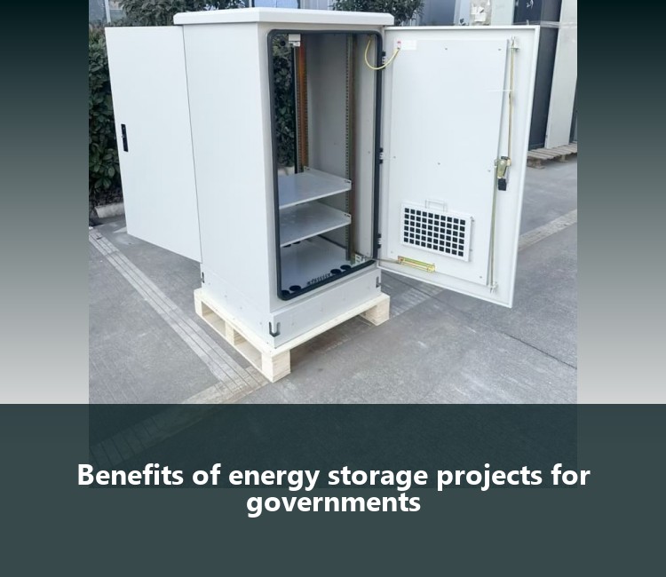 Benefits of energy storage projects for governments