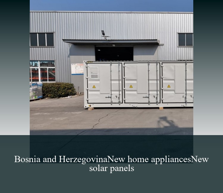 Bosnia and HerzegovinaNew home appliancesNew solar panels