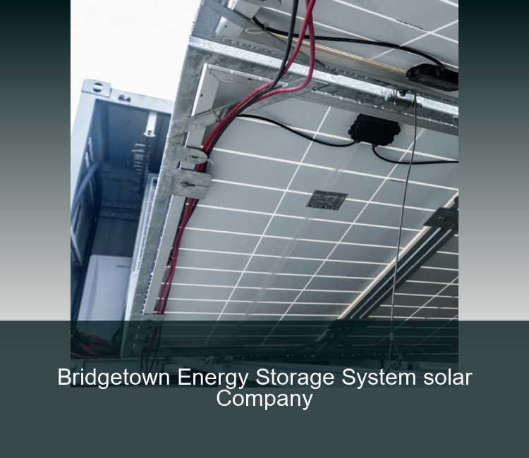Bridgetown Energy Storage System solar Company