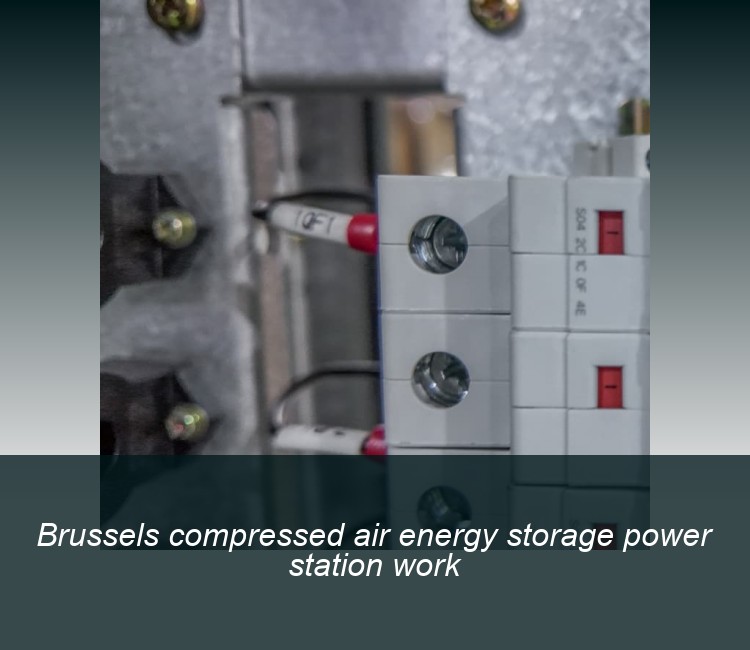 Brussels compressed air energy storage power station work