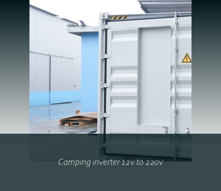Camping inverter 12v to 220v